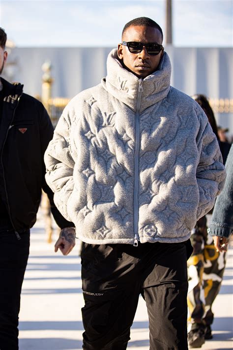 skepta louis vuitton jacket|Skepta best attire.